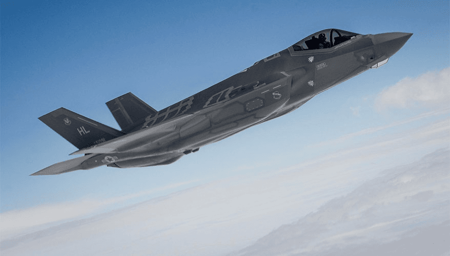 Lockheed Martin F-35 Lightning II in flight